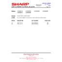 Sharp LC-46LE820E (serv.man25) Technical Bulletin