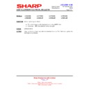 Sharp LC-46X20E (serv.man17) Technical Bulletin