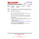 Sharp LC-50LE751K (serv.man23) Technical Bulletin
