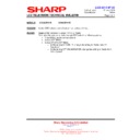 Sharp LC-50LE761K (serv.man10) Technical Bulletin