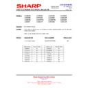Sharp LC-52X20E (serv.man15) Technical Bulletin