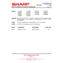 Sharp LC-52XL2E (serv.man18) Technical Bulletin