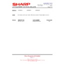 Sharp LC-52XL2E (serv.man22) Technical Bulletin