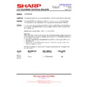Sharp LC-70LE741E (serv.man20) Technical Bulletin