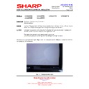 Sharp LC-80LE646E (serv.man23) Technical Bulletin
