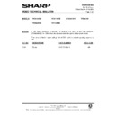 Sharp VC-D805H (serv.man21) Technical Bulletin
