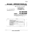 Sharp VC-M24HM (serv.man6) Service Manual