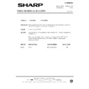 Sharp VC-M29HM (serv.man21) Technical Bulletin
