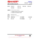 Sharp VC-M321HM (serv.man20) Technical Bulletin