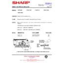 Sharp VC-MH67HM (serv.man25) Technical Bulletin