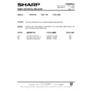 Sharp VC-MH69HM (serv.man27) Technical Bulletin