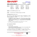Sharp VC-MH732HM (serv.man31) Technical Bulletin