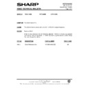 Sharp VC-T510HM (serv.man19) Technical Bulletin