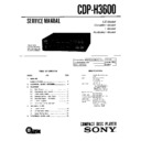 Sony CDP-H3600, FH-E737CD, FH-E838CD, MHC-2600, MHC-3600 (serv.man3) Service Manual