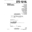 cfd-10, cfd-10l service manual