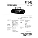 cfd-10, cfd-11 (serv.man2) service manual