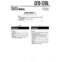 Sony CFD-120L (serv.man2) Service Manual