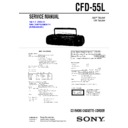 cfd-55l service manual