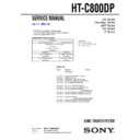 ht-c800dp service manual