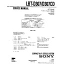 lbt-d307, lbt-d307cd service manual