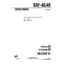 Sony SRF-46, SRF-49, SRF-59 Service Manual