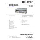 cdc-r237 service manual