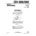 cdx-3000, cdx-3002 (serv.man2) service manual