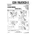 cdx-705, excd-3 (serv.man6) service manual