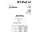 dsc-f55, dsc-f55e (serv.man3) service manual