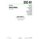 Sony DSC-N1 (serv.man5) Service Manual
