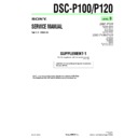 dsc-p100, dsc-p120 (serv.man5) service manual