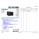 Sony DSC-RX100M3 (serv.man4) Service Manual