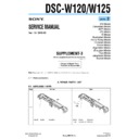 dsc-w120, dsc-w125 (serv.man7) service manual