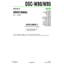 dsc-w80, dsc-w85 (serv.man6) service manual