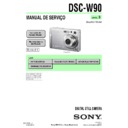 Sony DSC-W90 (serv.man13) Service Manual