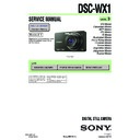 dsc-wx1 (serv.man2) service manual