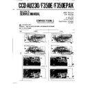 ccd-au230, ccd-f350e, ccd-f350epa service manual