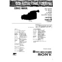 Sony CCD-AU230, CCD-F350E Service Manual