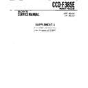 Sony CCD-F385E (serv.man3) Service Manual