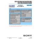 Sony DCR-DVD106E, DCR-DVD108, DCR-DVD108E, DCR-DVD109E, DCR-DVD608, DCR-DVD608E (serv.man4) Service Manual