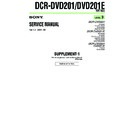 dcr-dvd201, dcr-dvd201e (serv.man5) service manual