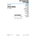 Sony DCR-HC16E, DCR-HC18E, DCR-HC20, DCR-HC20E (serv.man6) Service Manual