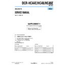 dcr-hc44e, dcr-hc46, dcr-hc46e (serv.man6) service manual