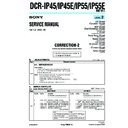Sony DCR-IP45, DCR-IP45E, DCR-IP55, DCR-IP55E (serv.man7) Service Manual