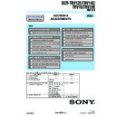 Sony DCR-TRV12E, DCR-TRV14E, DCR-TRV19, DCR-TRV19E (serv.man4) Service Manual