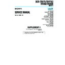Sony DCR-TRV75, DCR-TRV75E, DCR-TRV80, DCR-TRV80E (serv.man5) Service Manual
