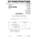 dcr-trv890e, dcr-trv900, dcr-trv900e (serv.man3) service manual