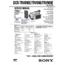 dcr-trv890e, dcr-trv900, dcr-trv900e service manual