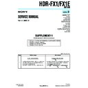 hdr-fx1, hdr-fx1e, q002-hdr1 (serv.man2) service manual