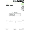 hdr-fx1, hdr-fx1e, q002-hdr1 (serv.man3) service manual